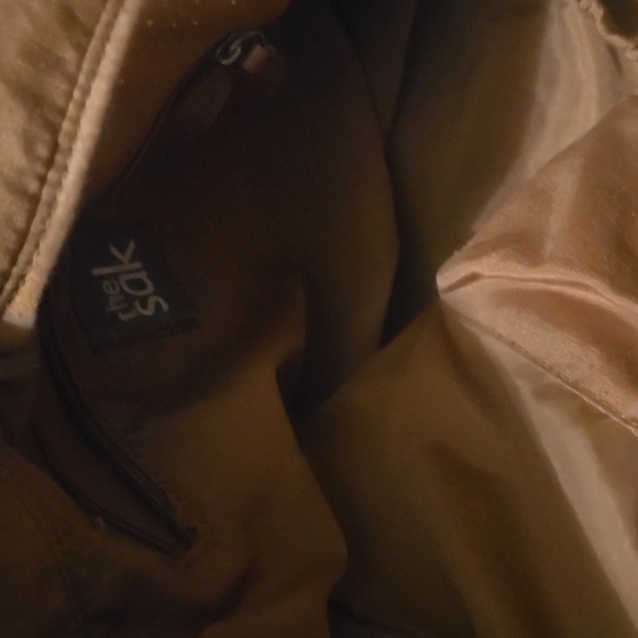 The Sak  Leather Hobo Style Shoulder Bag  Tote Bag Size 16x10" Large - Picture 9 of 12